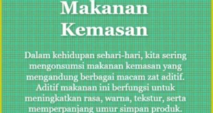 Data Zat Aditif Makanan