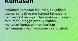 Zat Aditif Makanan